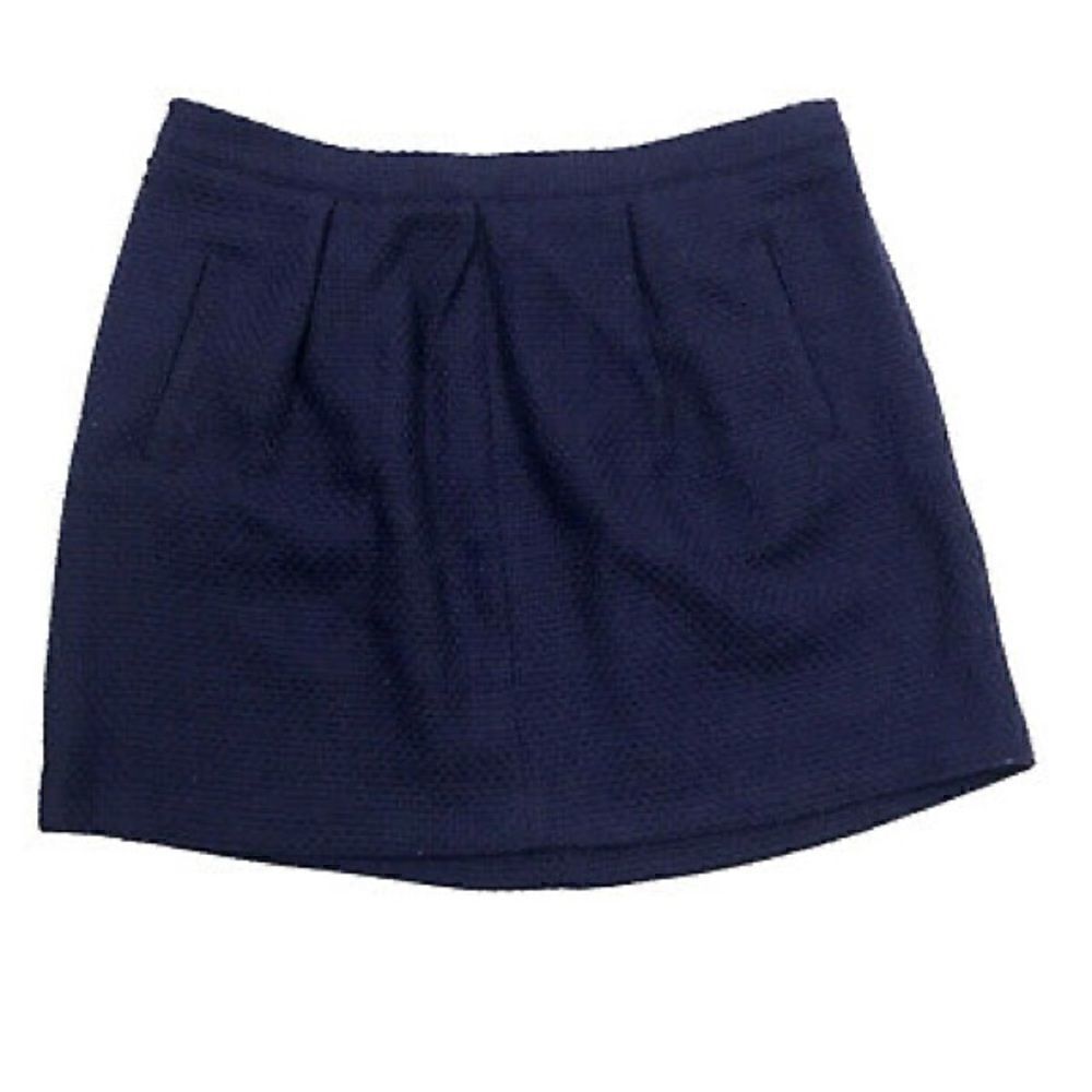 Gap Wool Purple Mini Skirt